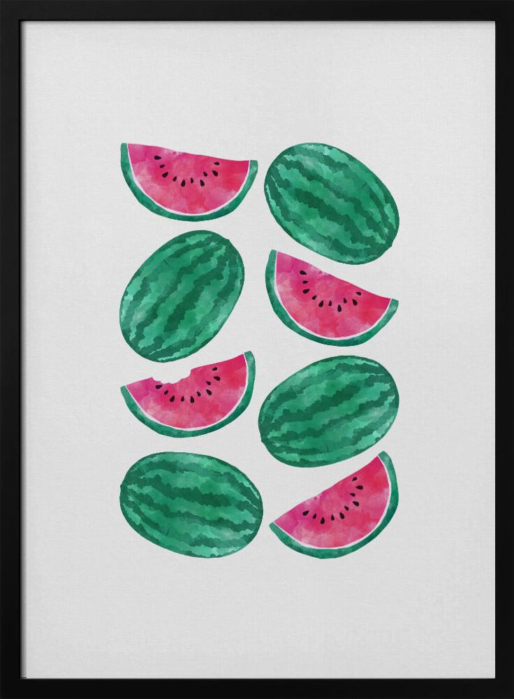 Multitud de sandías | Posters - Impresiones de Arte