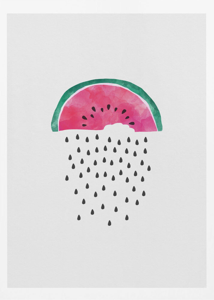 Vannmelonregn | Plakater - Kunsttrykk