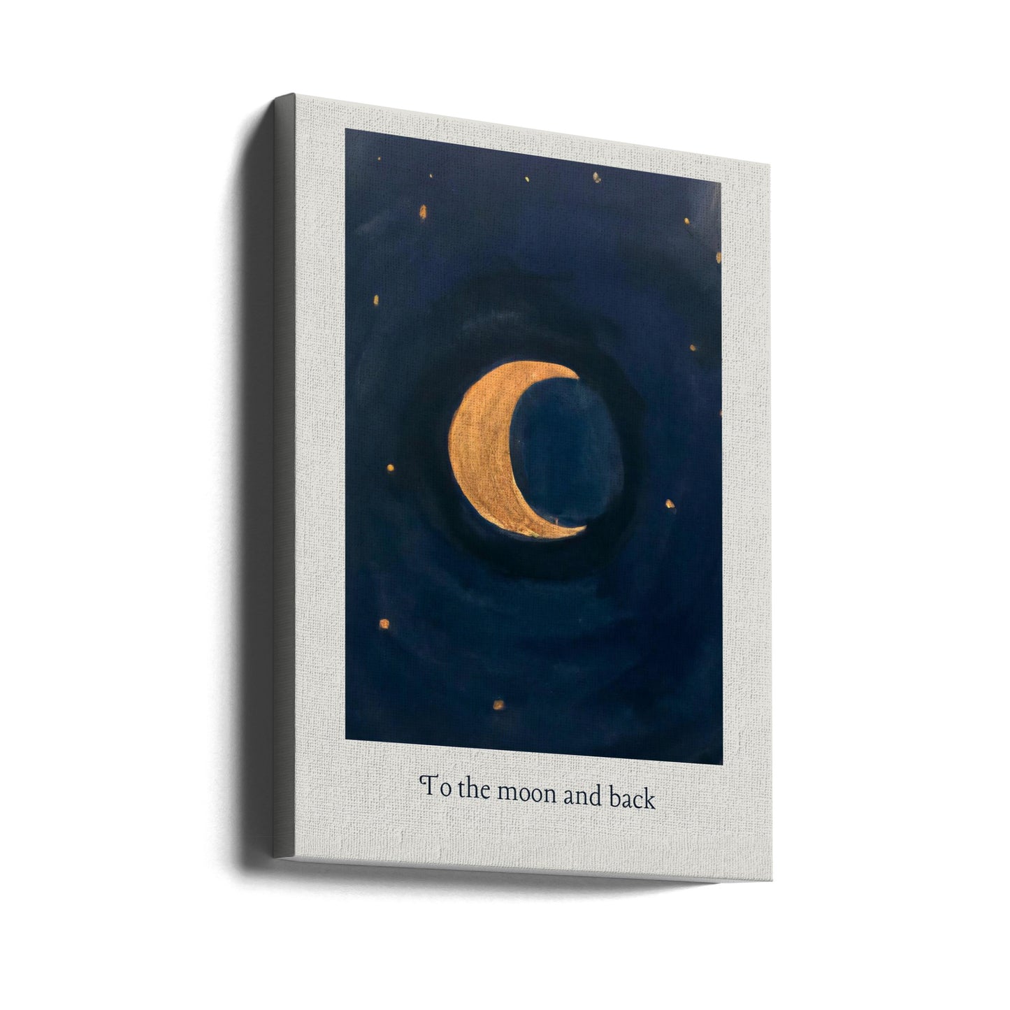 Vers la Lune et retour | Tableaux sur Toile