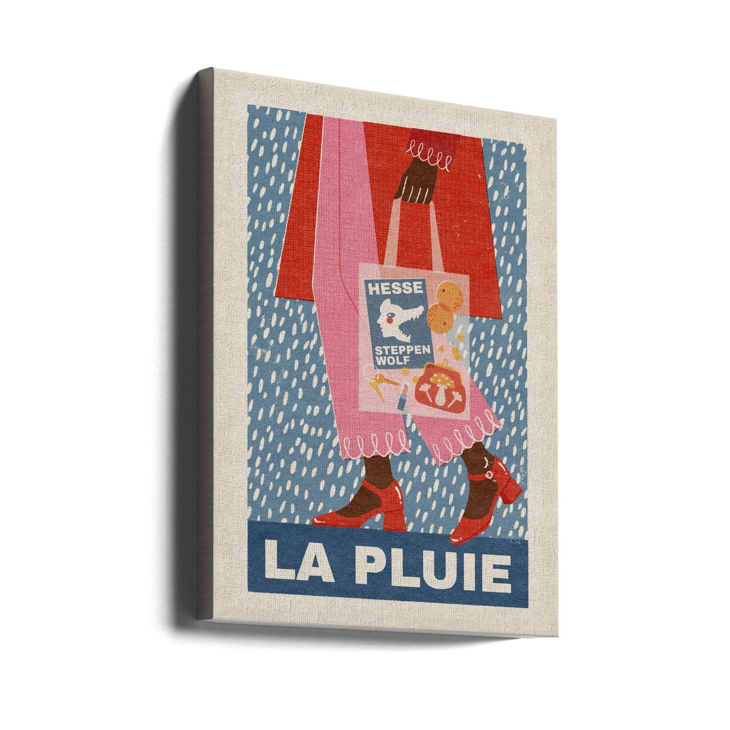 La pioggia in stile francese | Stampe su Tela