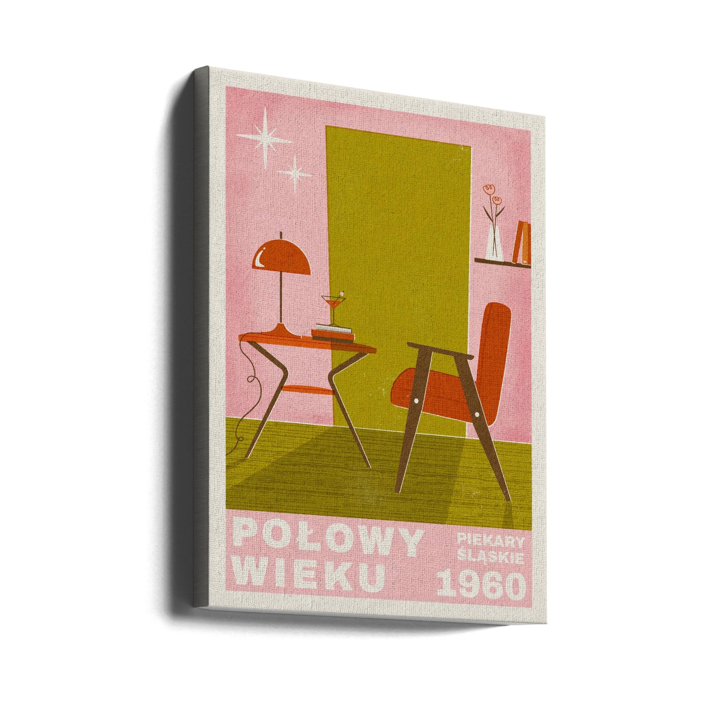 Mid-century meubilair | Canvasprints