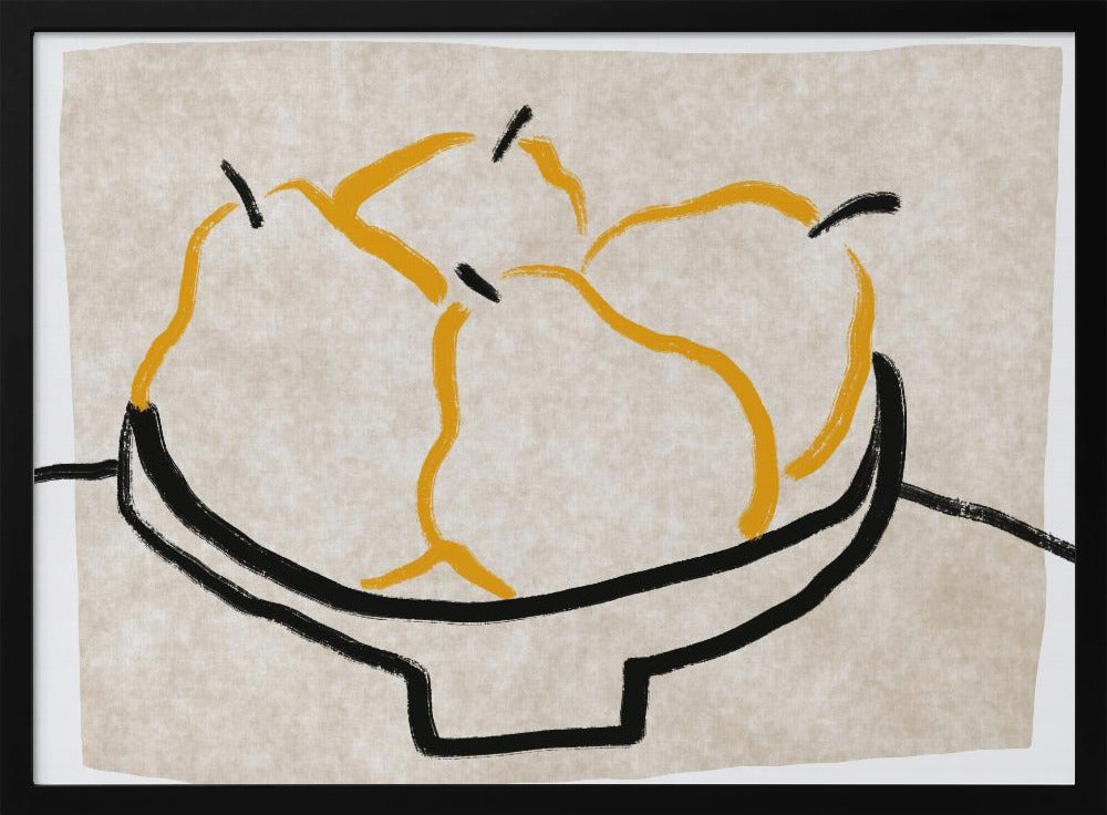 Pera disegnata a mano | Poster - Stampe d’Arte