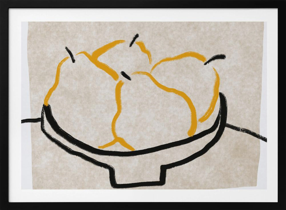 Pera disegnata a mano | Poster - Stampe d’Arte