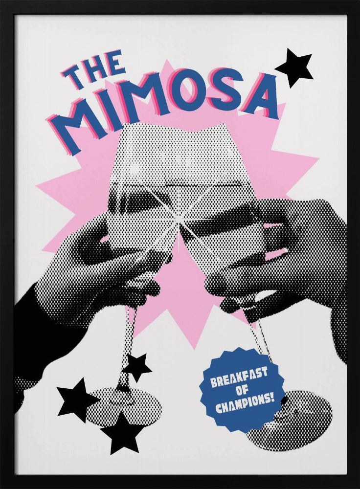 Ein Hoch auf Mimosen | Poster - Kunstdruck