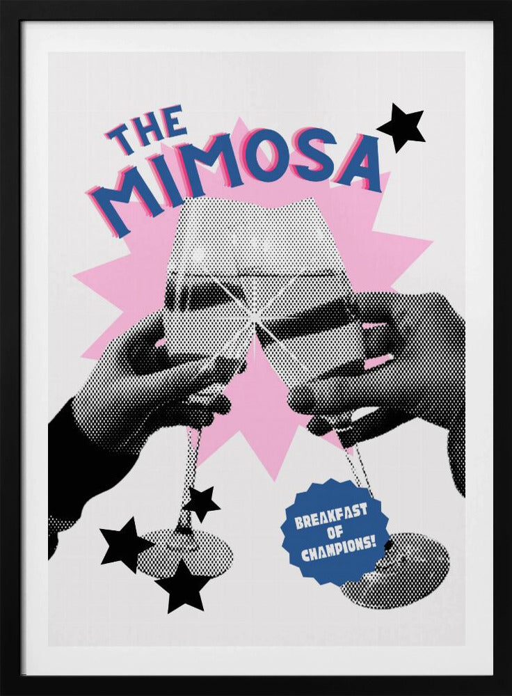 Ein Hoch auf Mimosen | Poster - Kunstdruck