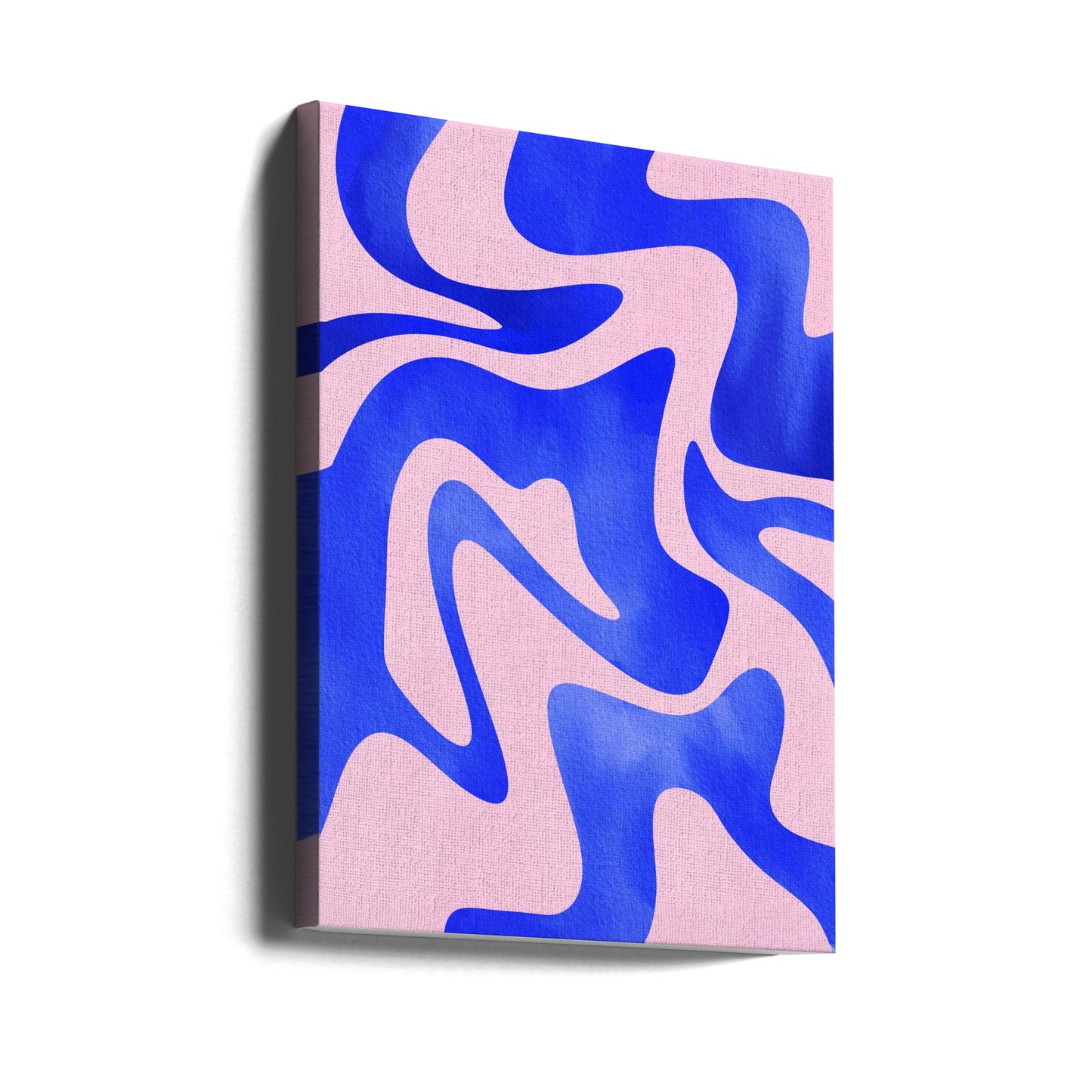 Ola azul abstracta | Impresiones en Lienzo