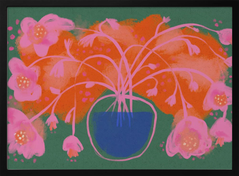 Floral Burst Symphony | Poster