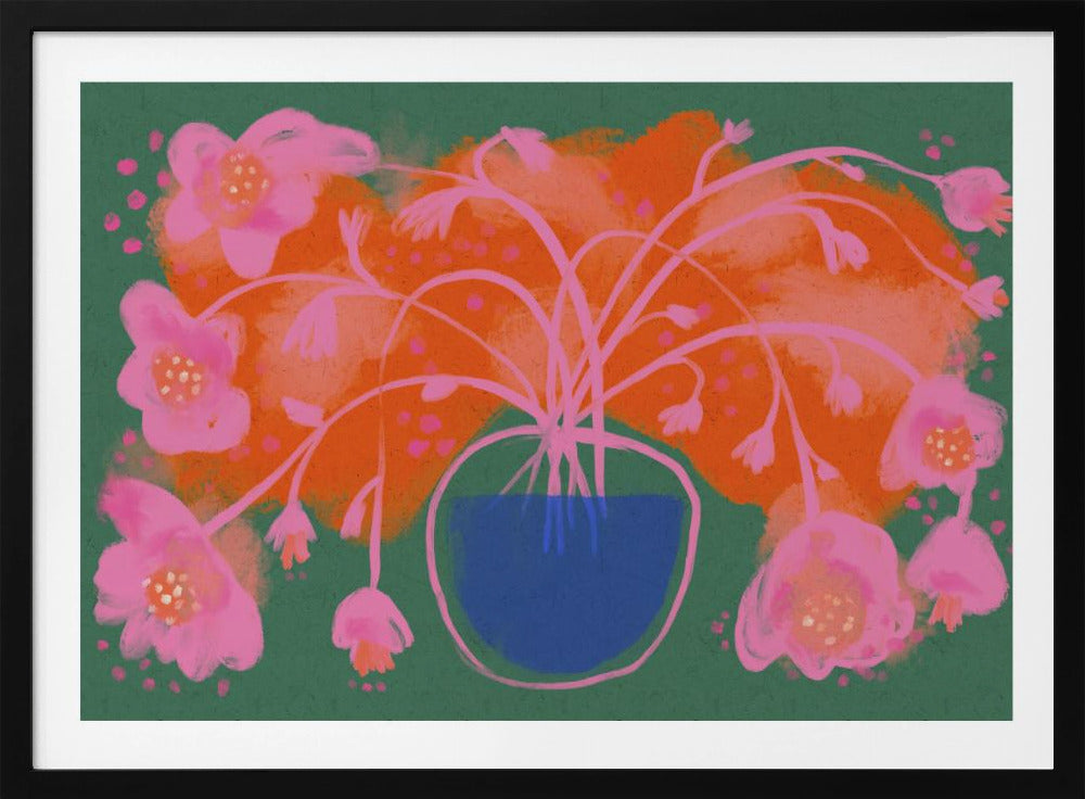 Floral Burst Symphony | Poster