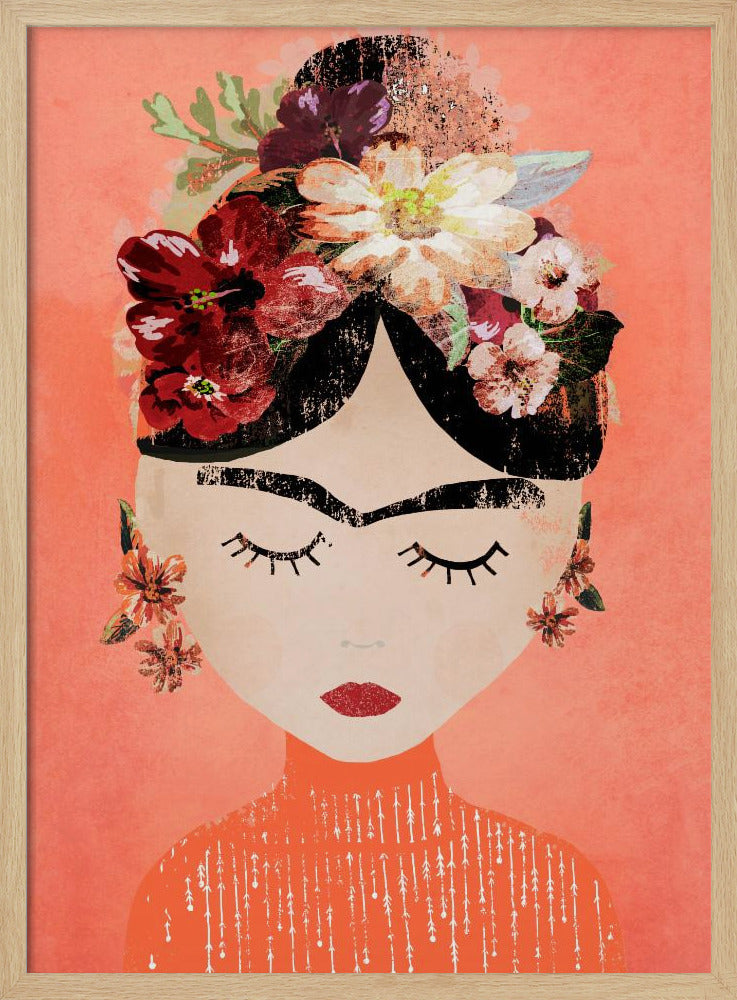 Frida (Peach) | Poster