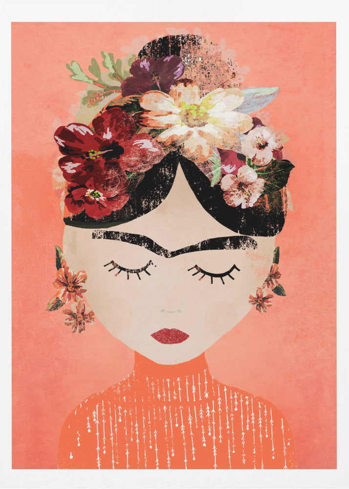 Frida (Peach) | Poster