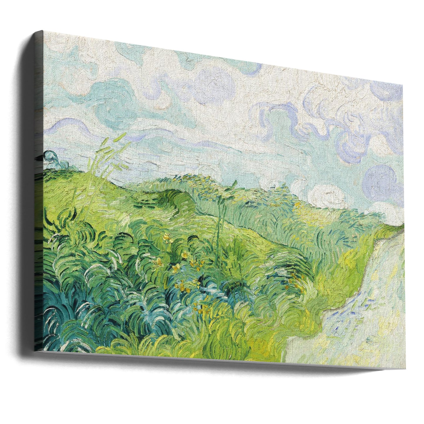 Champs de blé verts, Auvers (1890) Par Vincent Van Gogh | Tableaux sur Toile
