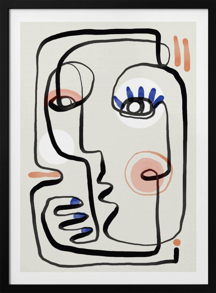 Woman With Nail Polish | Poster