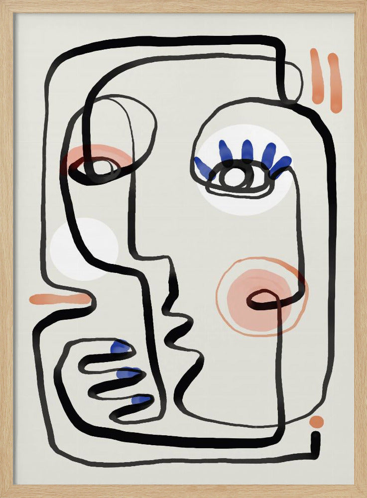 Woman With Nail Polish | Poster