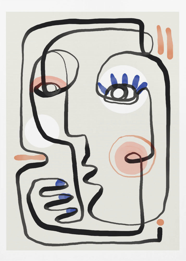 Woman With Nail Polish | Poster