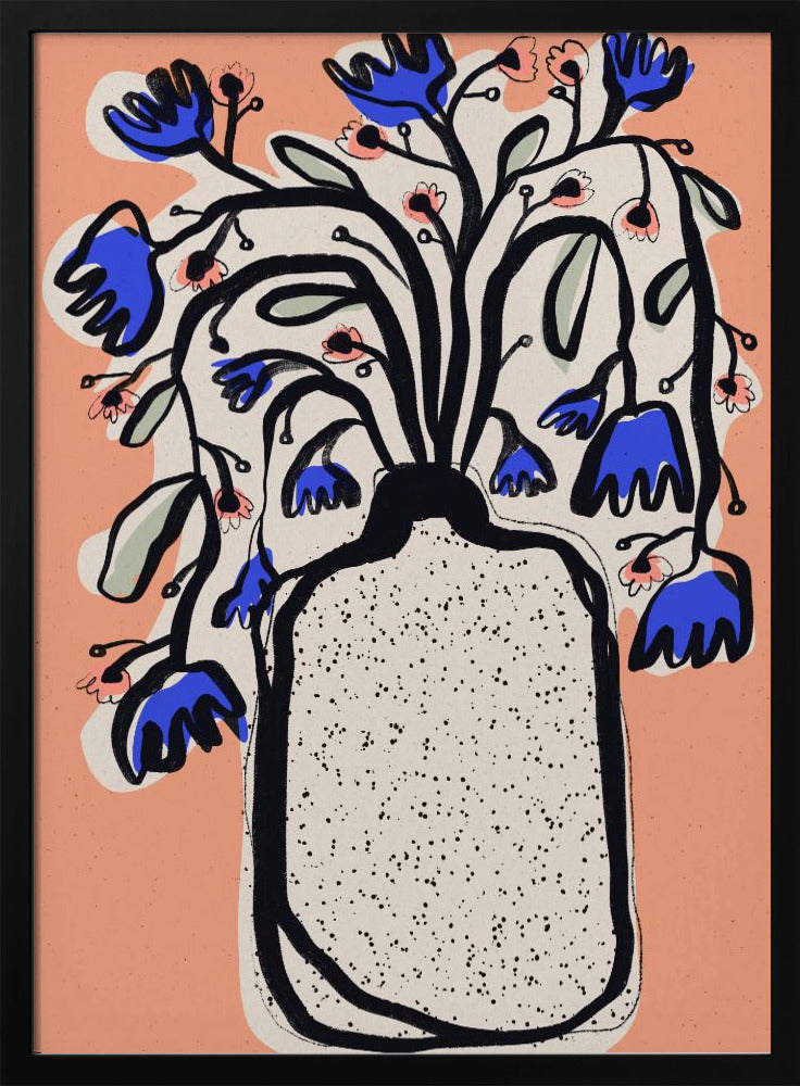 Lovely Flower Bouquet (Peach) | Poster