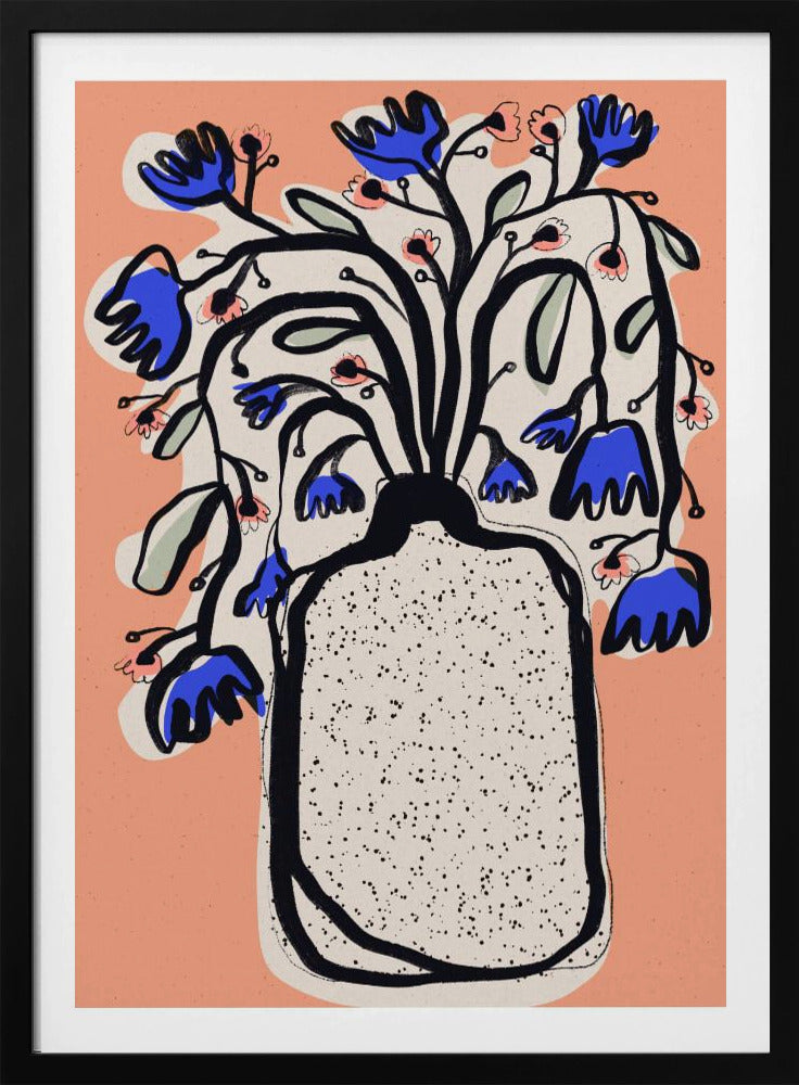 Lovely Flower Bouquet (Peach) | Poster