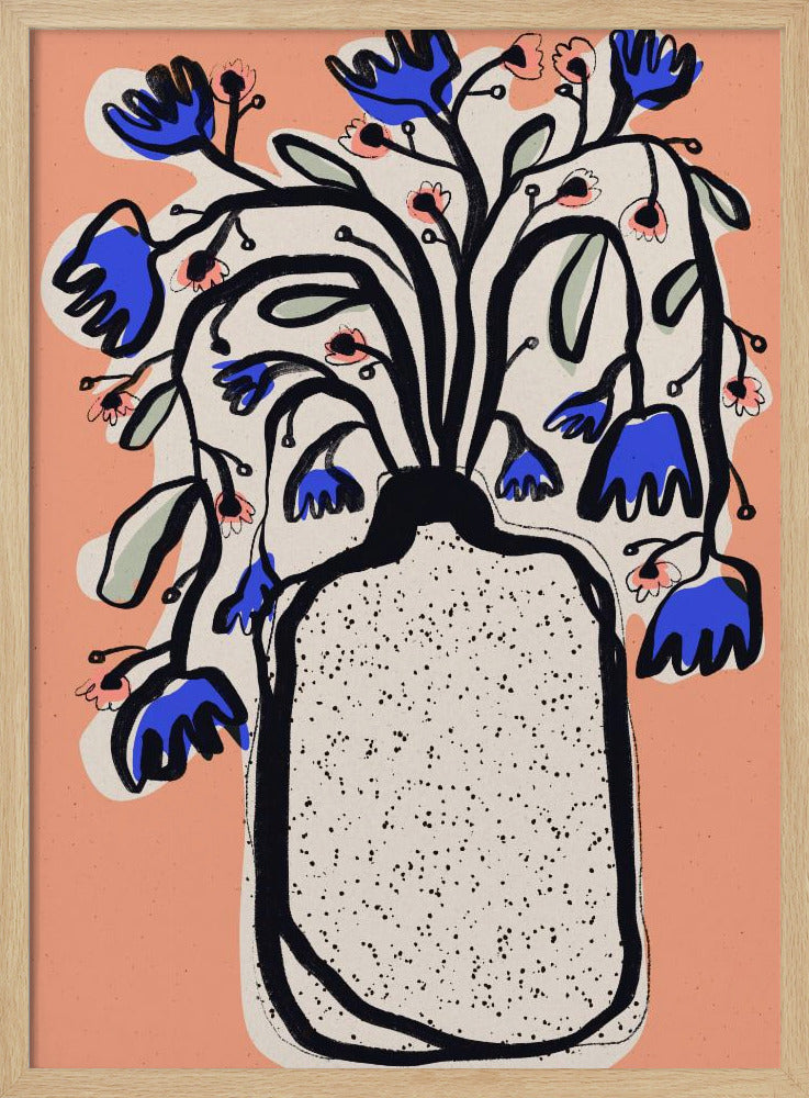 Lovely Flower Bouquet (Peach) | Poster