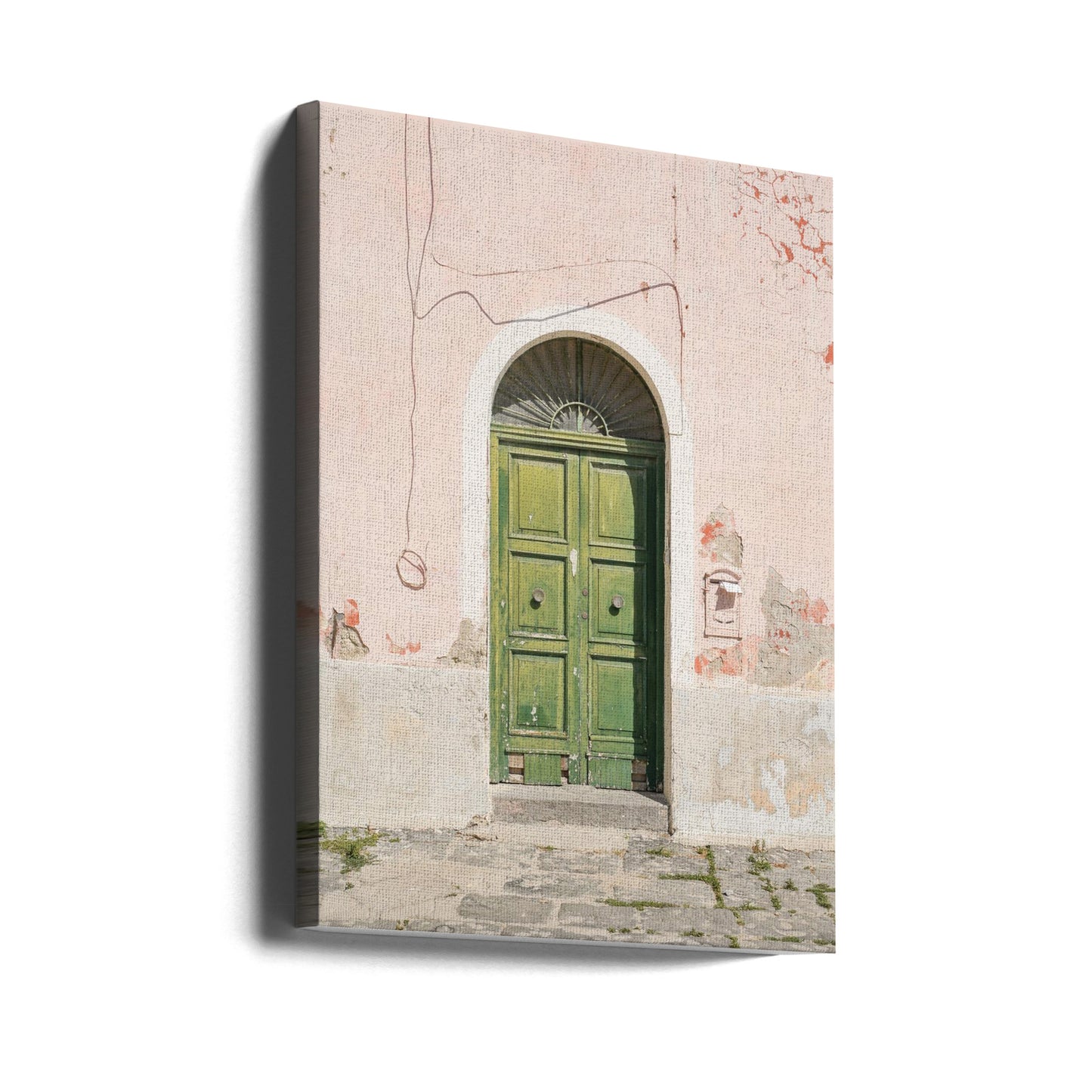 Die grüne Tür | Leinwand