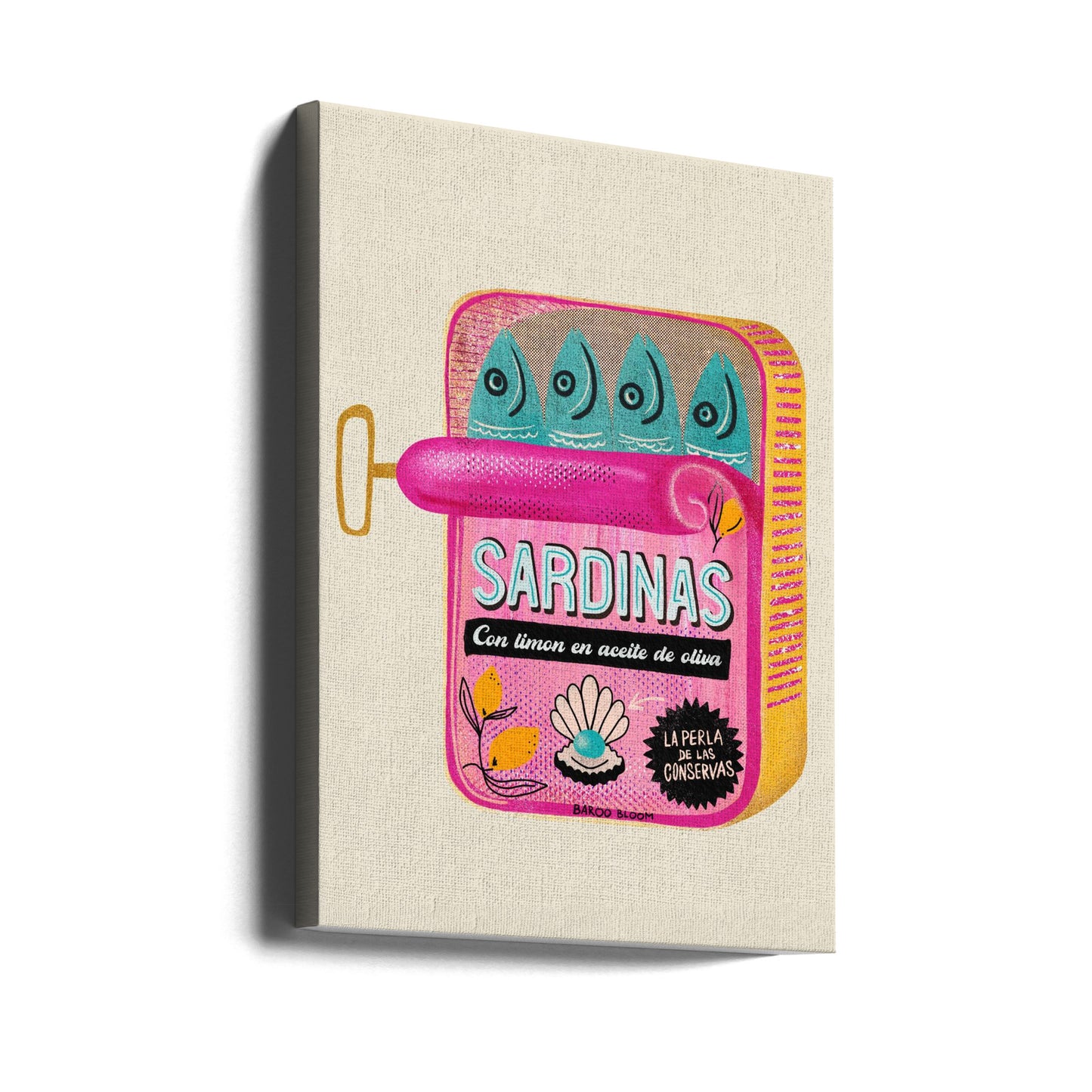 Scatola di sardine | Stampe su Tela