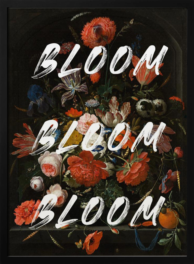 Bloom Vintage Flowers | Poster