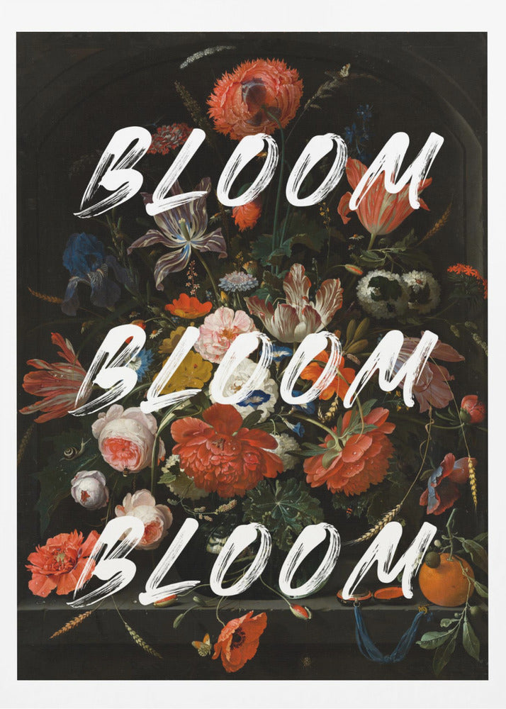 Bloom Vintage Flowers | Poster