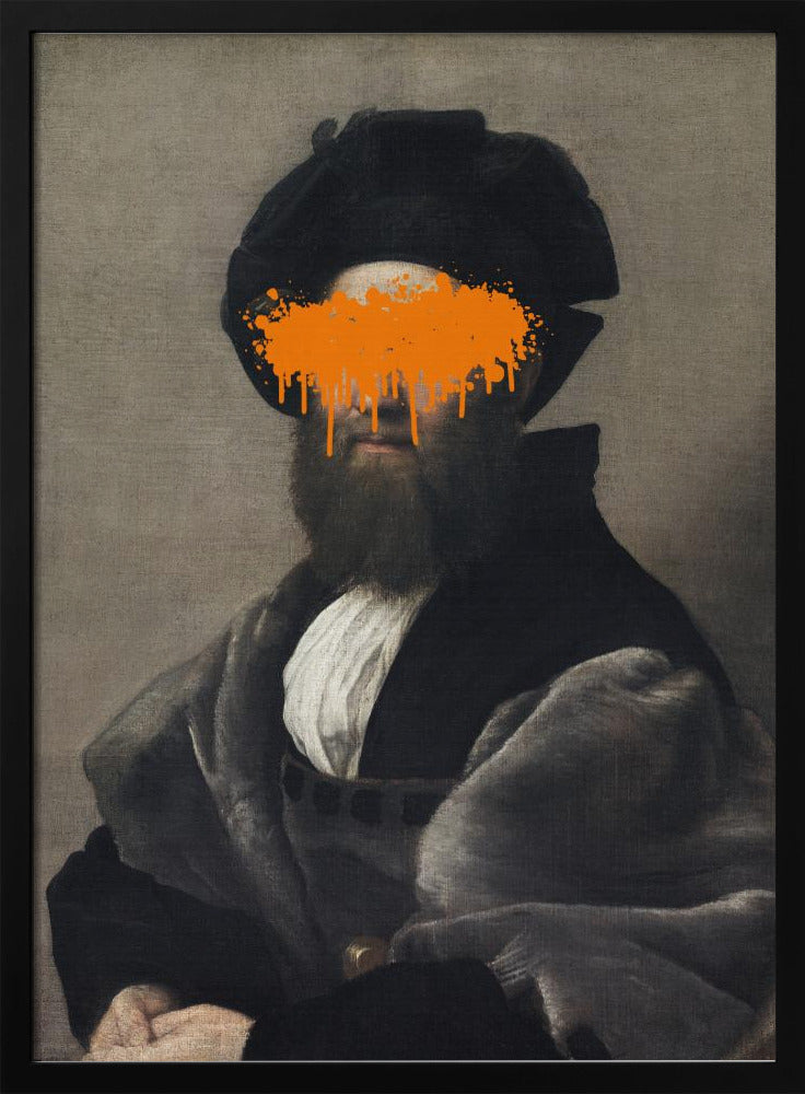 Orange Vandal Splash | Poster