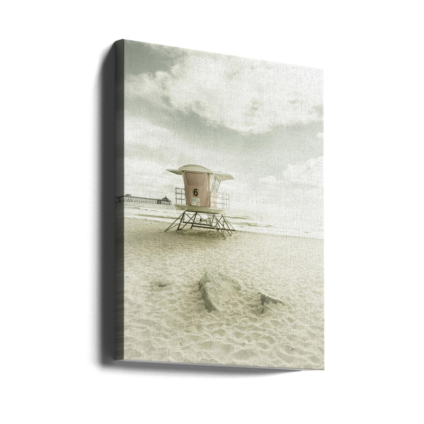 KALIFORNIEN Vintage Imperial Beach | Canvas