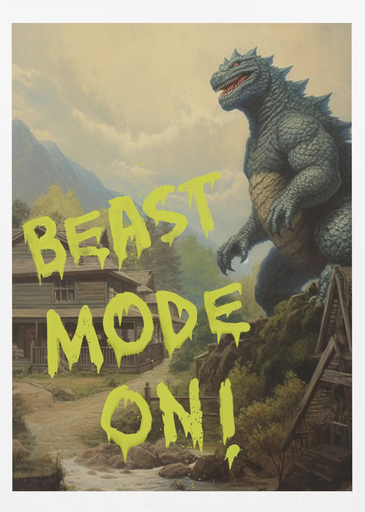 Beast Mode On | Poster