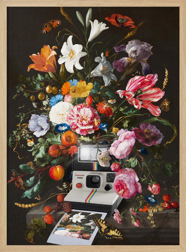 Florales Sofortbild | Poster