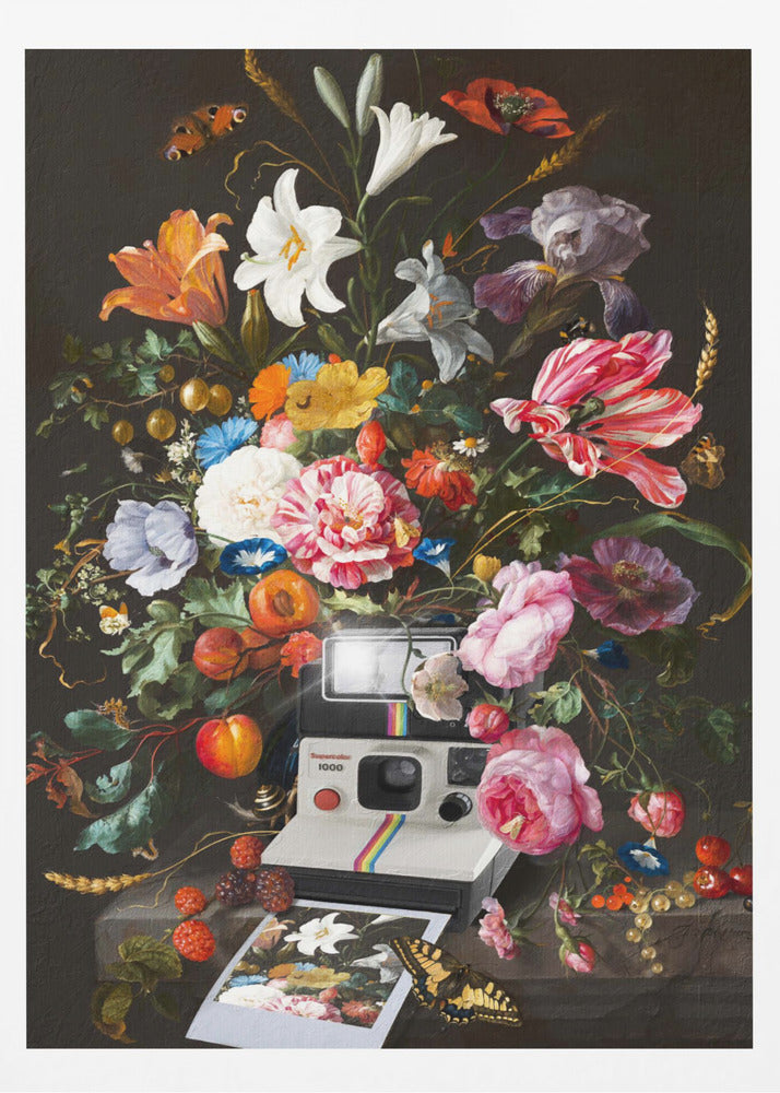 Florales Sofortbild | Poster