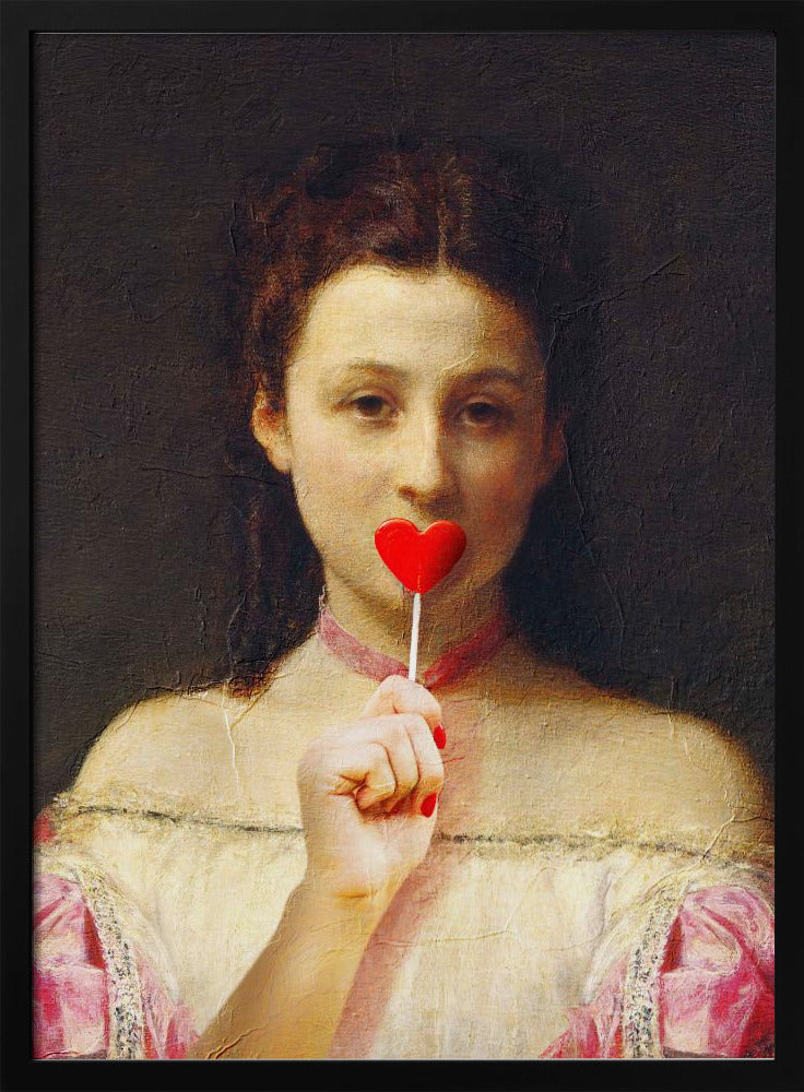 Ragazza Lecca-lecca | Poster - Stampe d’Arte