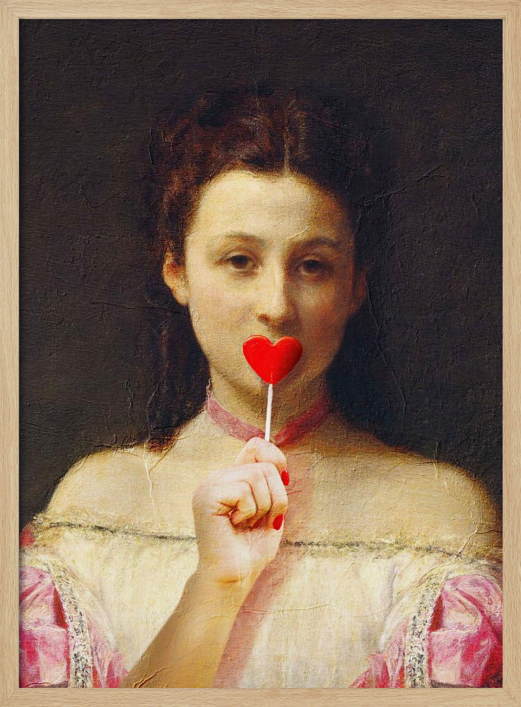 Ragazza Lecca-lecca | Poster - Stampe d’Arte