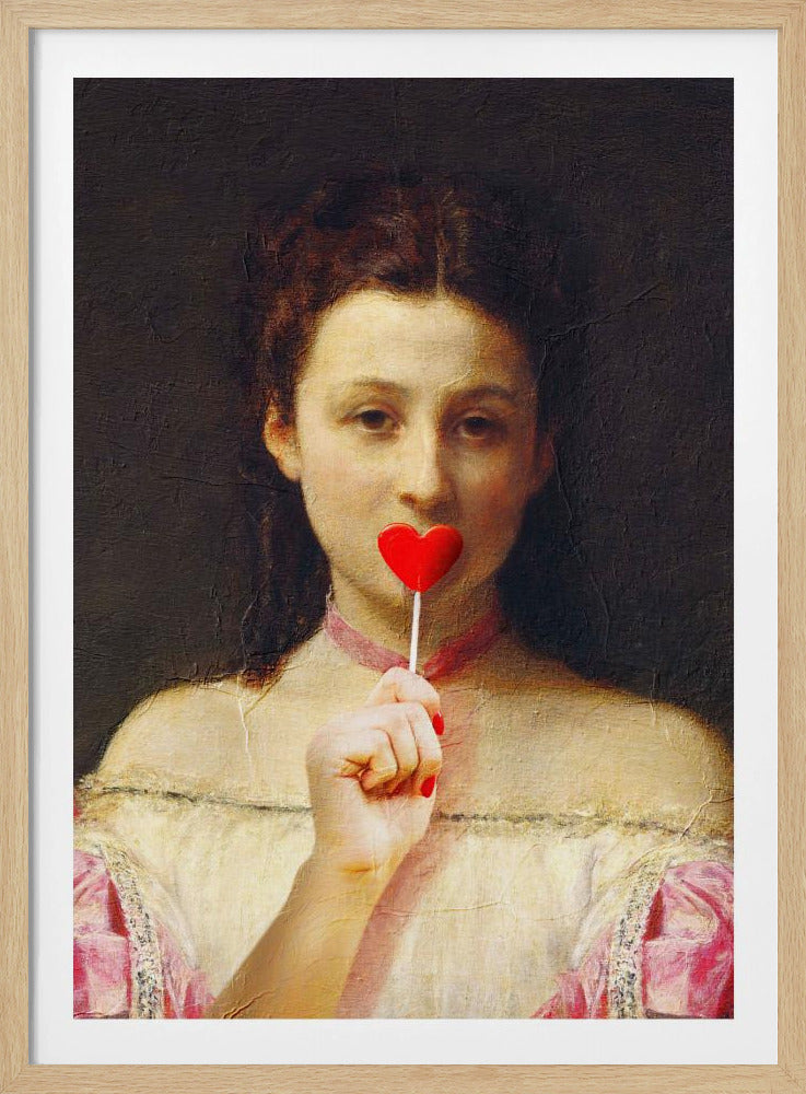 Ragazza Lecca-lecca | Poster - Stampe d’Arte