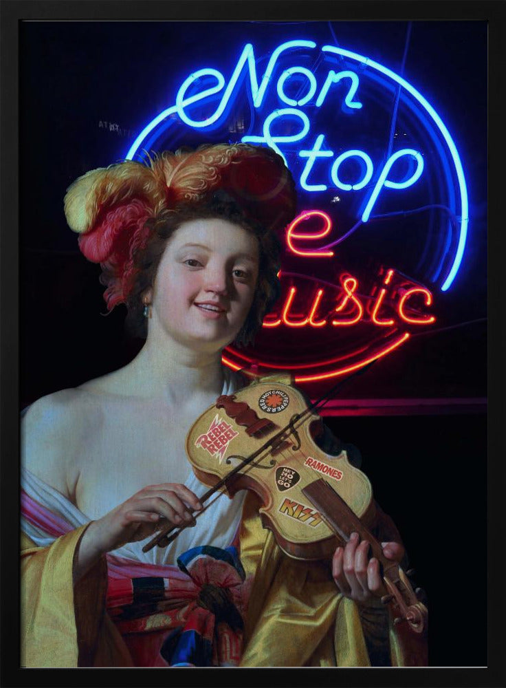 Musiken utan stopp | Poster