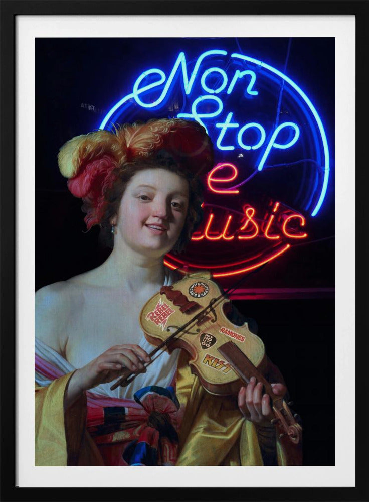 Musiken utan stopp | Poster