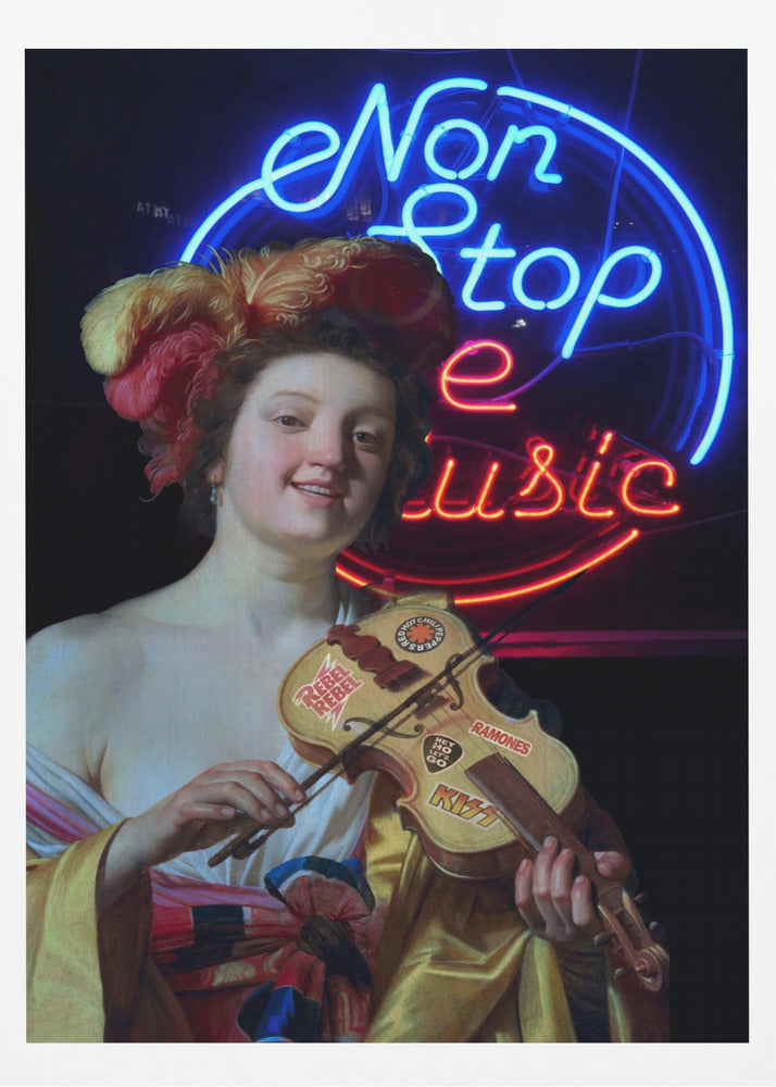 Musiken utan stopp | Poster