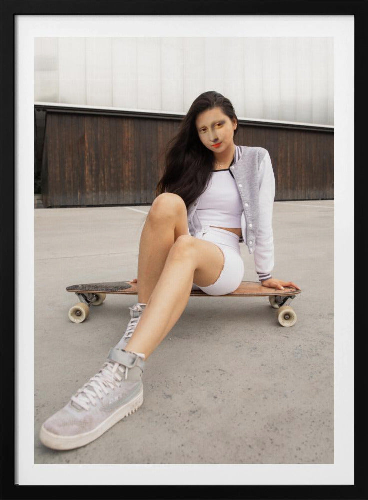 Skater Monalisa | Poster