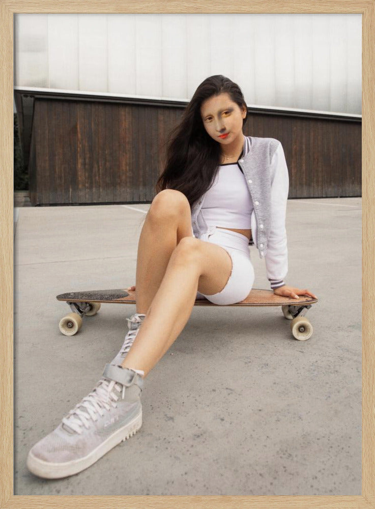 Skater Monalisa | Poster