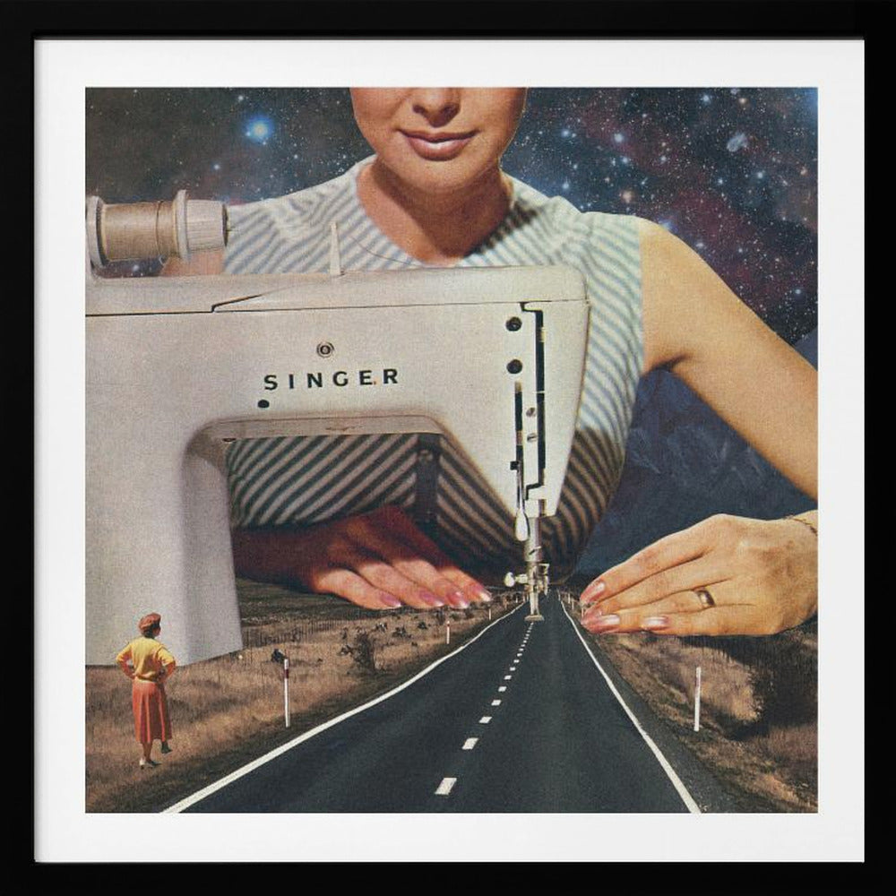 Zo ontstaat een weg | Posters - Kunstdrukken