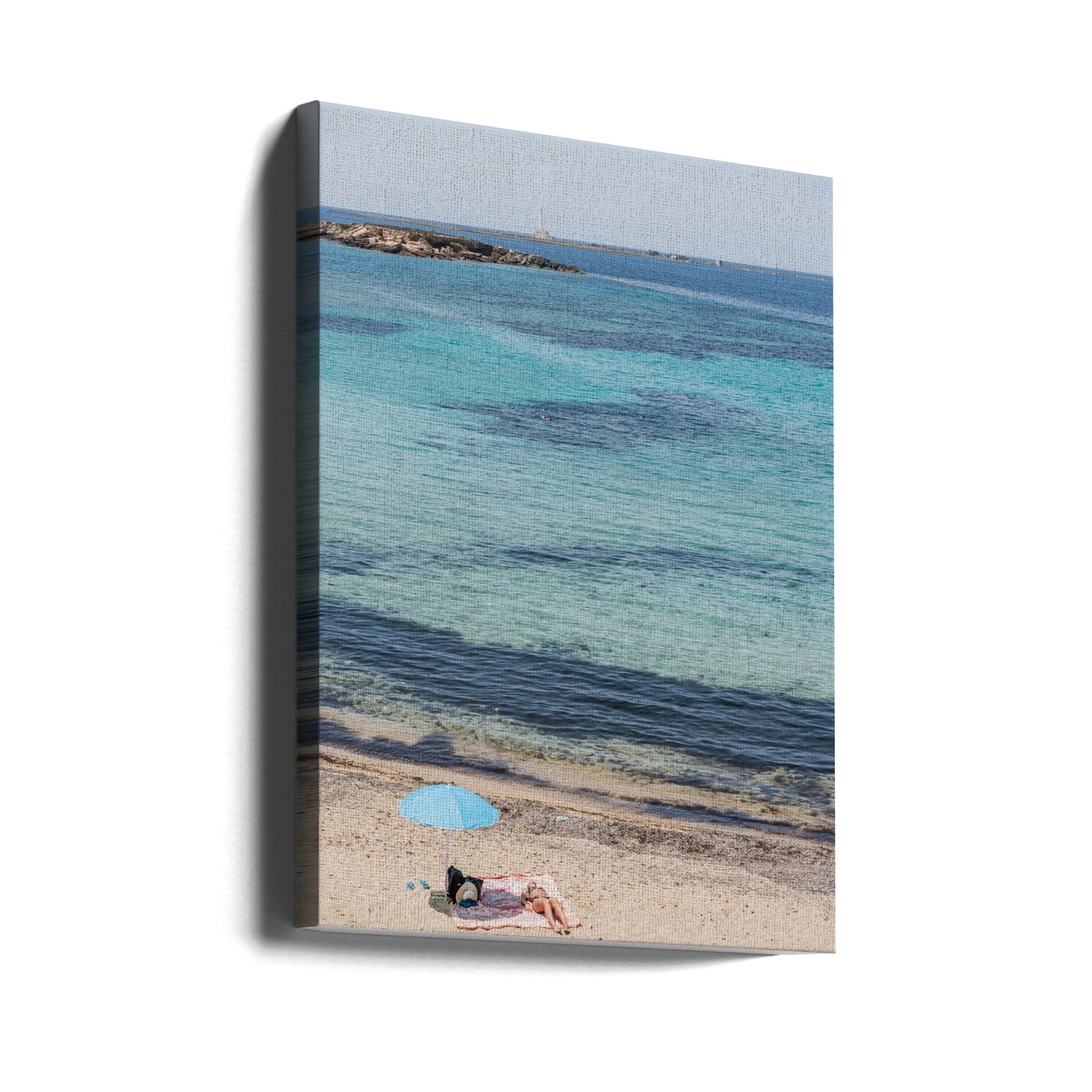 Italian beach 3 | Canvas