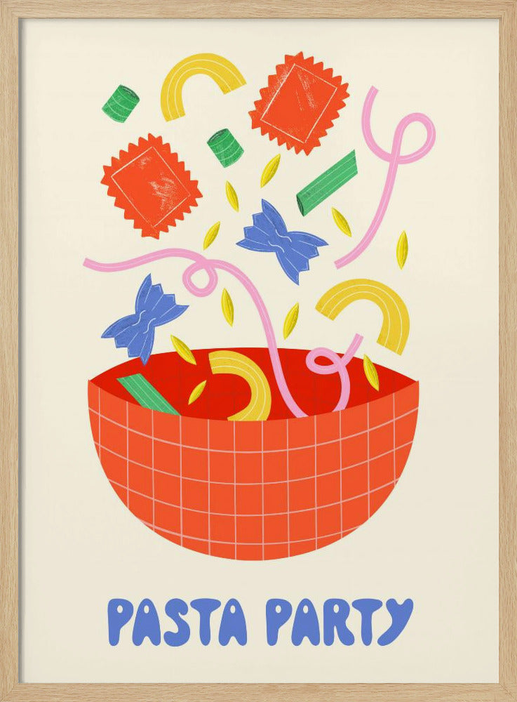 Pastaparty | Affisch