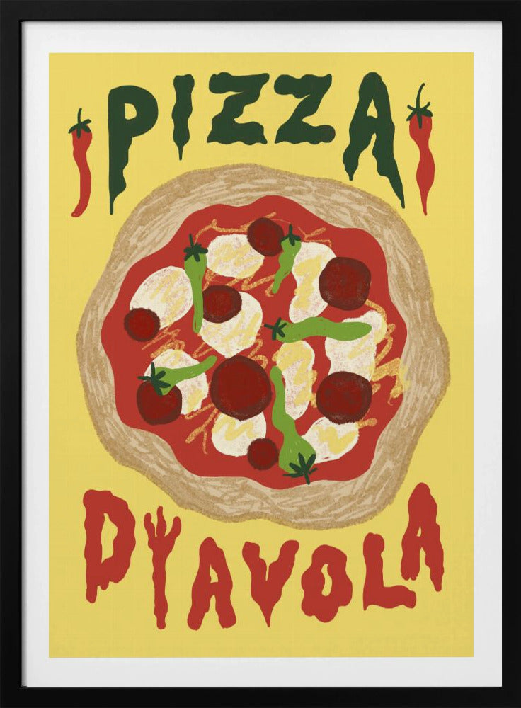 Pizza Diavola | Poster