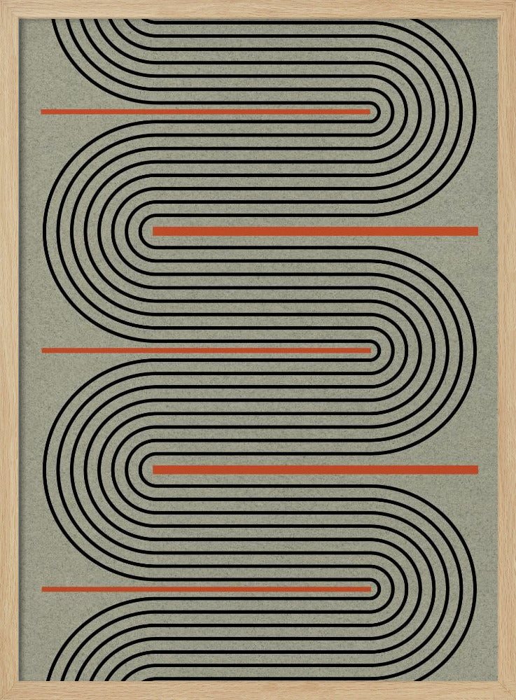 Modern samtida balans nr 1 | Poster