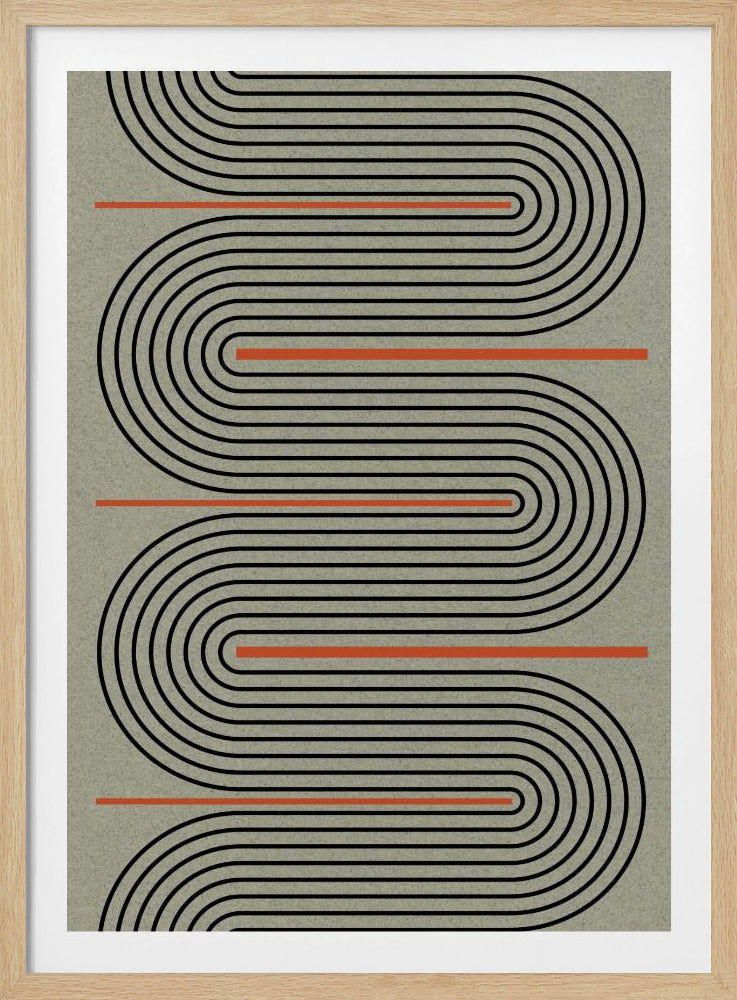 Modern samtida balans nr 1 | Poster