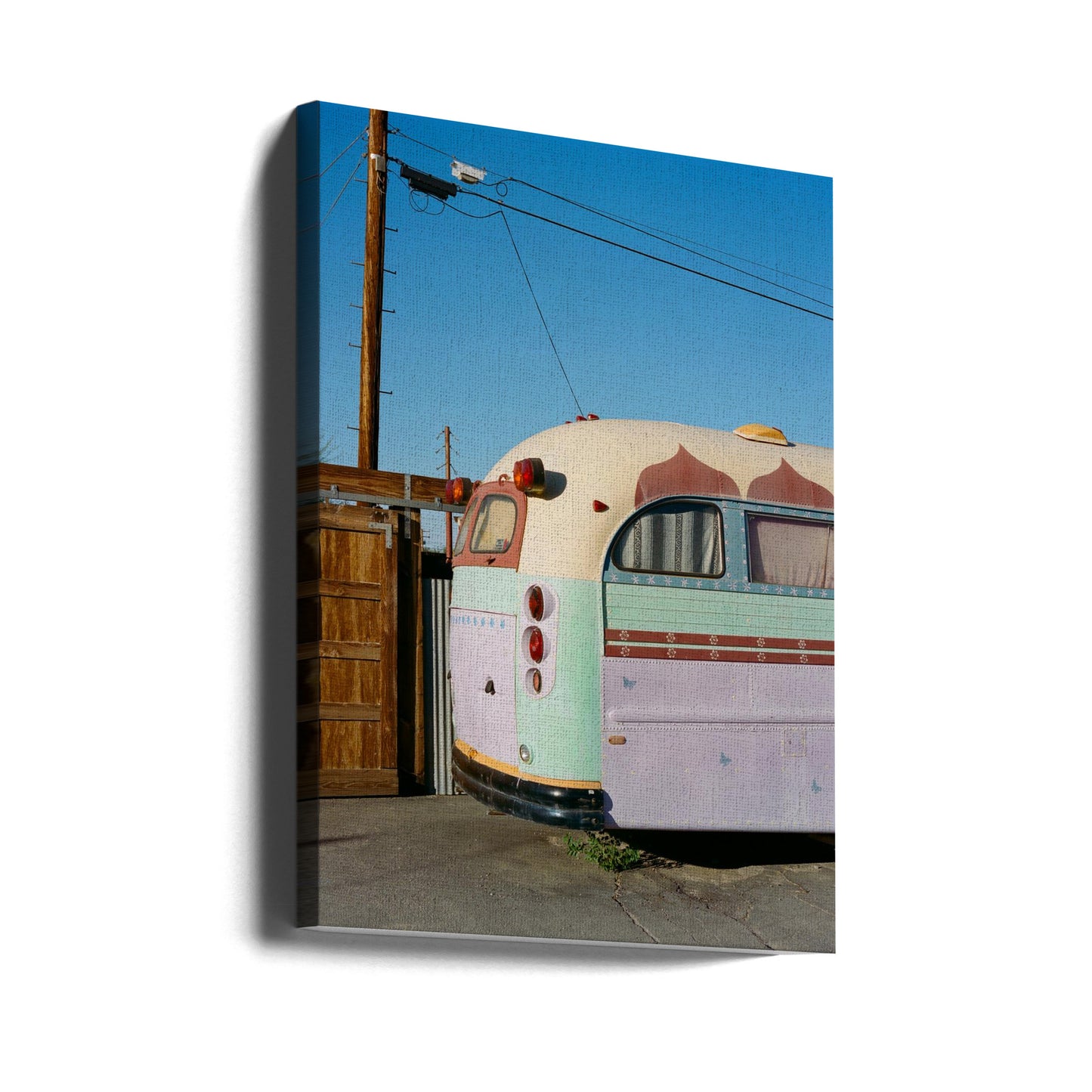 Joshua Tree Bus | Leinwand-Bilder