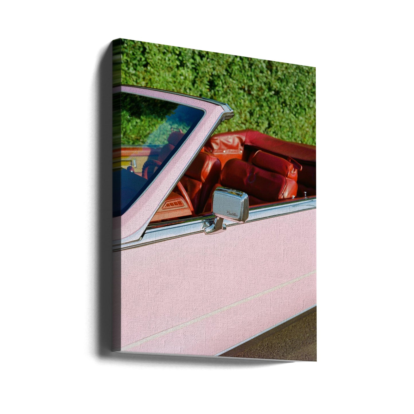 Lyserød Cadillac | Lærredsbilleder