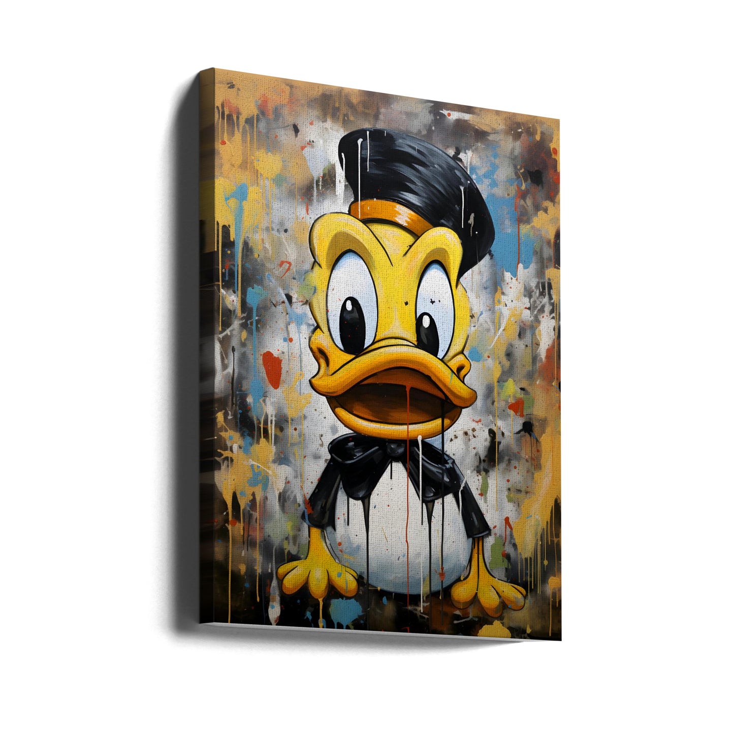 Pato de arte callejero | Impresiones en Lienzo