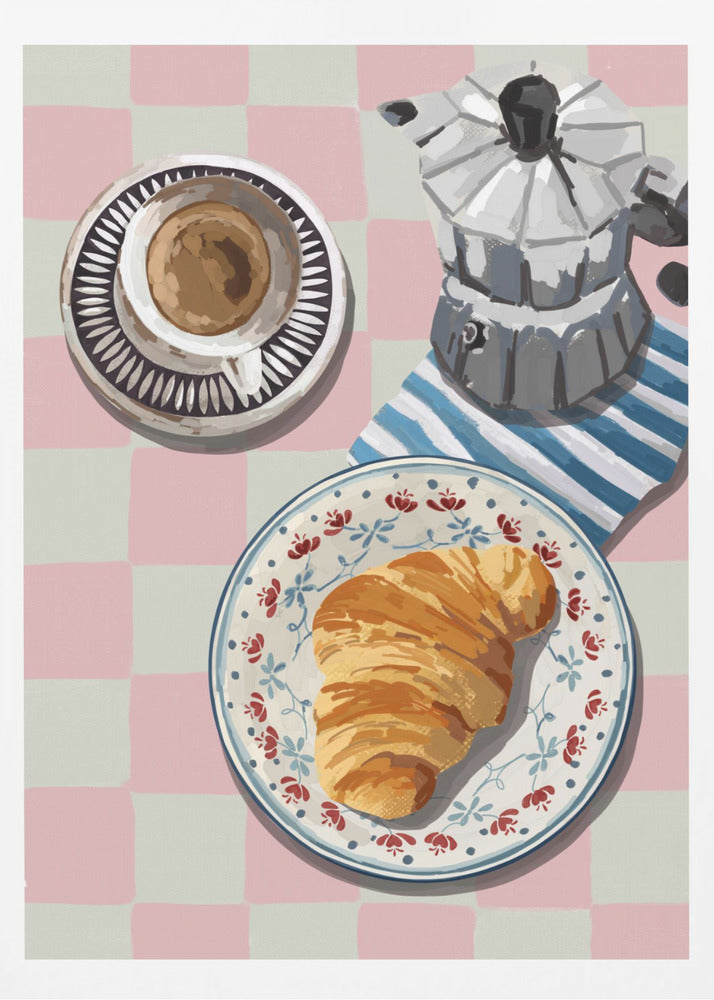 Fransk frukost Ratio2x3 | Poster