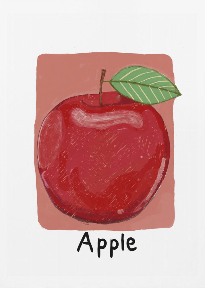 Red apple | Poster