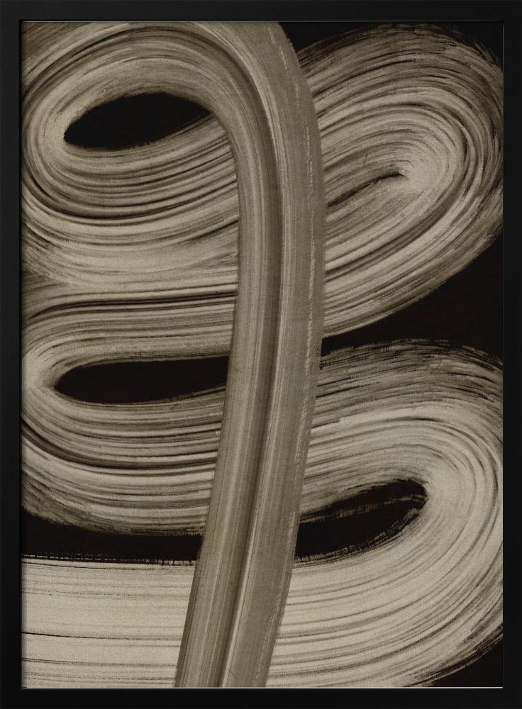 Beige streck nr 4 | Poster